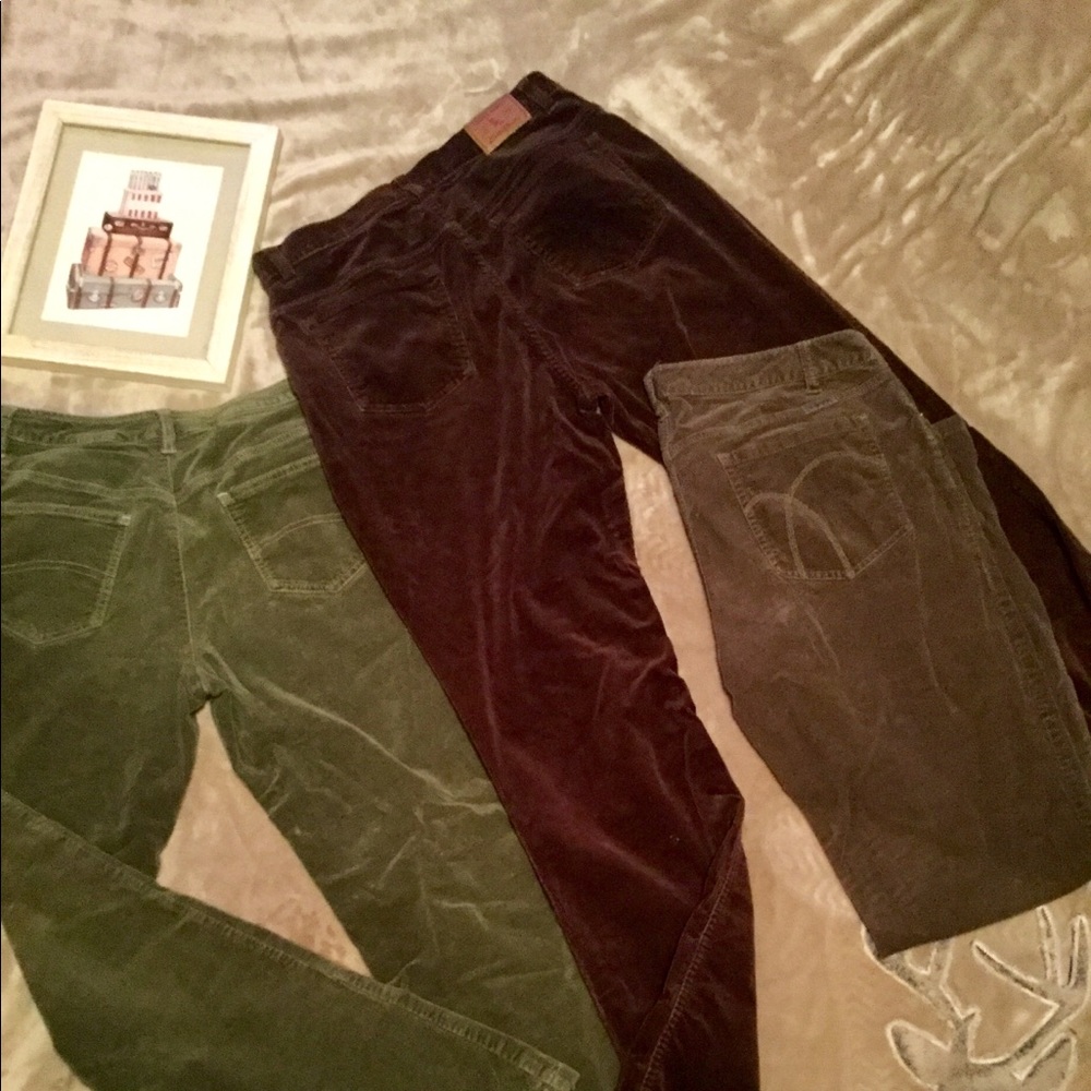 🌟 LOT of 3  Pair CORDUROYS Vintage CALVIN KLEIN, Levi’s CORDUROY BUNDLE VNPLVC